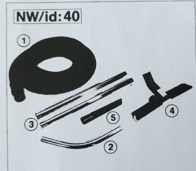 SET ACCESORII ASPIRATOR DN40 foto