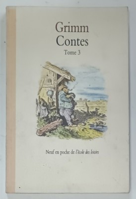 GRIMM CONTES , TOME 3 , illustres par LUDWIG RICHTER , 1991 foto