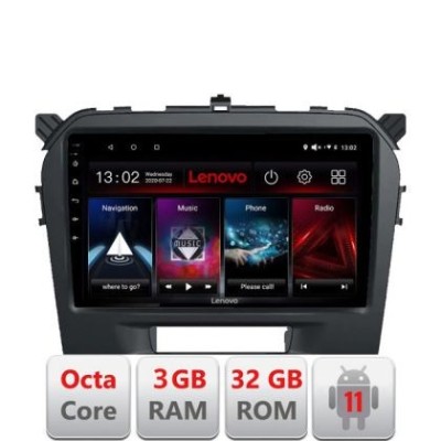 Navigatie Suzuki Grand Vitara 2016- D-2265 Octa Core cu Android Radio Bluetooth Internet GPS WIFI DSP 3+32 GB 4 LENOVO LITE CarStore Technology foto