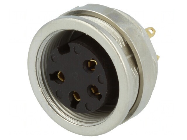 Conector M16 Soclu Mamă 4-Pin 5A 250V IP68
