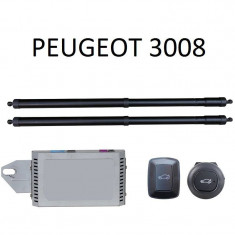 Sistem ridicare si inchidere portbagaj Peugeot 3008 din buton si cheie foto