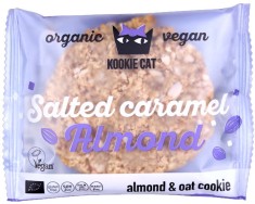 Prajitura Cookie cu Migdale si Caramel Fara Gluten Bio 50gr Dragon Superfoods
