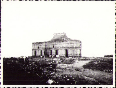 HST P1167 Poză ruine mănăstirea Chiajna Rom&amp;acirc;nia comunistă foto