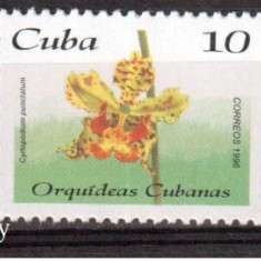 CUBA 1996, Flora, serie neuzata, MNH