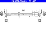 Furtun frana ATE 24.5237-0308.3 Audi A4 B6 B7 Exeo ST