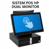 Sistem POS Second Hand HP Retail System RP5810 SFF, Intel Core i5-4570S 2.90GHz, 8GB DDR3, 128GB SSD, 4 x Serial Port, 1 x 24 Volt USB, 3 x 12 Volt US