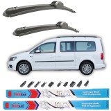 Ștergătoare Volkswagen Caddy III Maxi Life (LWB, MPV) 2010&ndash;2015 &ndash; Set față