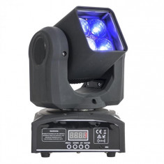 Ibiza LMH410Z, cap pivotant, 4 x 10 W LED RGBW 4 in 1, ZOOM, DMX foto