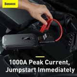 STARTER auto Baseus Super Energy Pro pentru pornire / incarcare auto 12000mAh 5V/3A, 1000A, USB, negru &quot;C00245800U03-Z1&quot; (timbru verde 0.8 lei) - 6932