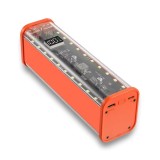 Carcasă Power Bank pentru 8 acumulatori 18650 cu PD &amp; QC 22.5W &ndash; Power Bank Case Fast Charge USB-C