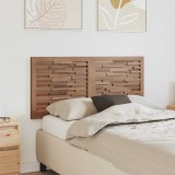 vidaXL Tăblie cap Pe perete natural 120 cm Lemn solid de tec 42024554