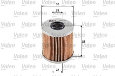 Filtru ulei VALEO 586543 foto