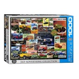 Puzzle 1000 piese Jeep Advertising Collection, Jad