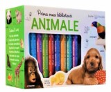 Cutie. Prima mea bibliotecă. Animale. Bebe &icirc;nvață (8 cărticele)