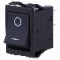 Intrerupator OFF-ON, 2 pozitii, DPST-NO + DPST-NC, NKK SWITCHES - JWL21RA1A