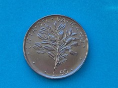 50 Lire 1972 Vatican-stare buna