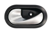 Clapeta usa interioara Dacia Logan I 2009-2012, Sandero I 2008-2012, Duster I 2010-2018 argintie stanga 486521 8200735219