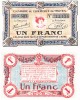 Franta Troyes 1 Franc 1926, Cu filigram complet, UNC - Bancnota rara