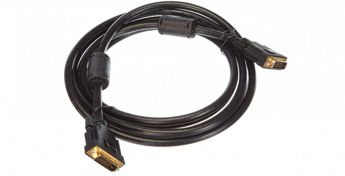 Cablu DVI la DVI (24+1) Amazon Basics, 3 metri - RESIGILAT