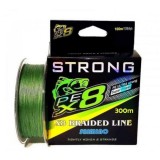 Fir textil PeX8 STRONG X8 Braided Line 300m, Super Power, 0,14mm, 10kg, 22,0 lbs