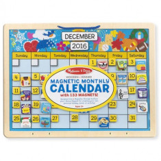 Calendar din Lemn Melissa &amp;amp; Doug Magnetic foto