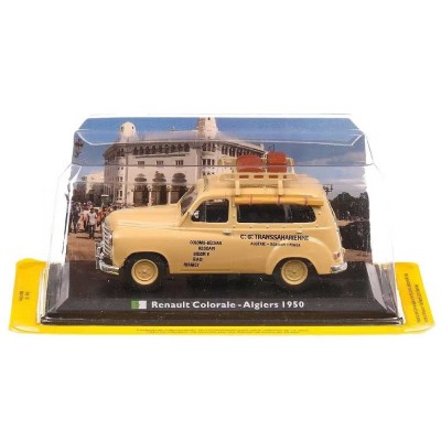 Macheta Renault Colorale Algiers Taxi 1950 scara 1/43 bej foto