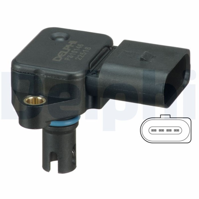 DELPHI PS10146 Senzor, presiune galerie admisie