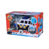 Pompierul Sam Masina De Politie Cu Figurina Malcom