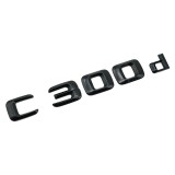 Emblema C 350d Negru, pentru spate portbagaj Mercedes, Mercedes-benz