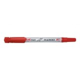 Marker permanent pentru CD DVD Pilot Twin negru si rosu 0.7mm rosu
