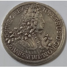 Iosif I, Thaler 1707, monetăria Hall.