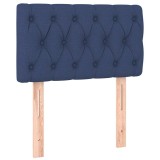 Cumpara ieftin Tablie de pat, albastru, 80x7x78/88 cm, textil