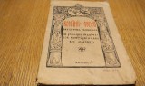 ROUMAINS ET GRECS au Cours des Siecles a L`Occasion des Mariages Princiers - N. Iorga - 1921, 54 p. cu ilustratii in text; lb. franceza