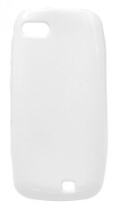 Husa silicon alba (fagure) pentru Nokia C3-01 foto