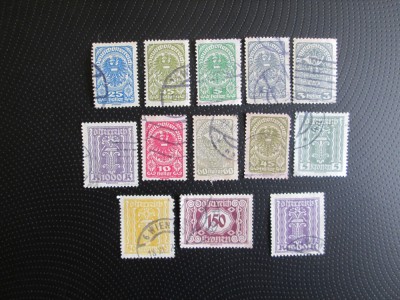 AUSTRIA LOT STAMPILAT=58 foto