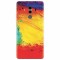Husa silicon pentru Huawei Mate 10, Colorful Dry Paint Strokes Texture
