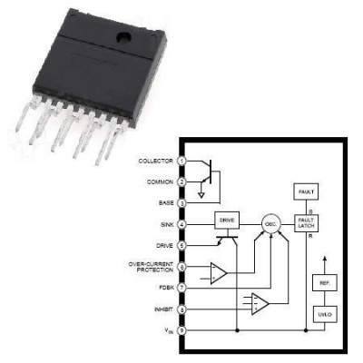 Regulator pentru surse in comutatie strs6709 foto