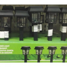 Set cinci lampi plastic cu alimentare solara Gril foto