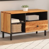 Cumpara ieftin Dulap TV, 80x33x46 cm, lemn masiv de acacia