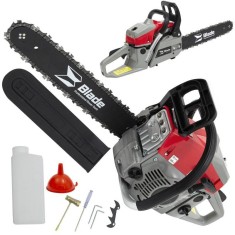 Drujba motofierastrau Blade Alpin 520 52cc 3.1CP 2.2kW lama 38cm 2 lame 2 lanturi DA5200