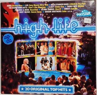 LP vinyl Var. - High Life _ NM / VG+ Polystar Germania 1979 foto