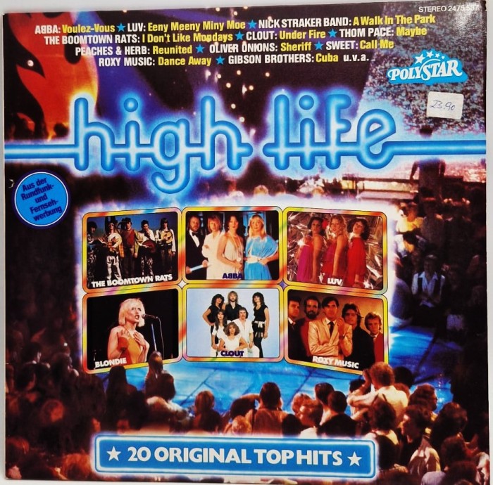 LP vinyl Var. - High Life _ NM / VG+ Polystar Germania 1979