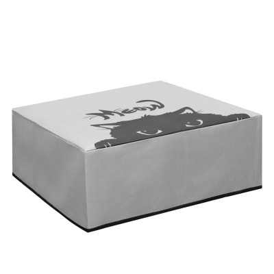 Husa Kwmobile pentru imprimanta HP Deskjet 4155e/Deskjet 4120e, Gri/Negru, Plastic, KWM000024TV001C foto