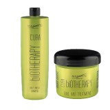 Cumpara ieftin Set Promotional Sampon Uz frecvent Daily Wash 1000ml + Masca par fin si subtire 500ml Cura Maxxelle