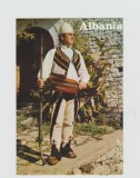 bnk cp Albania - Costum popular din Shkodra - necirculata