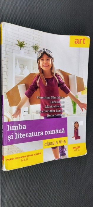 LIMBA SI LITERATURA ROMANA CLASA A VI A SAMIHAIAN DOBRA ROMAN CORCHES