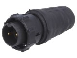 Conector circular EN3 mufă tată lipire pe cablu PIN 2 3A SWITCHCRAFT
