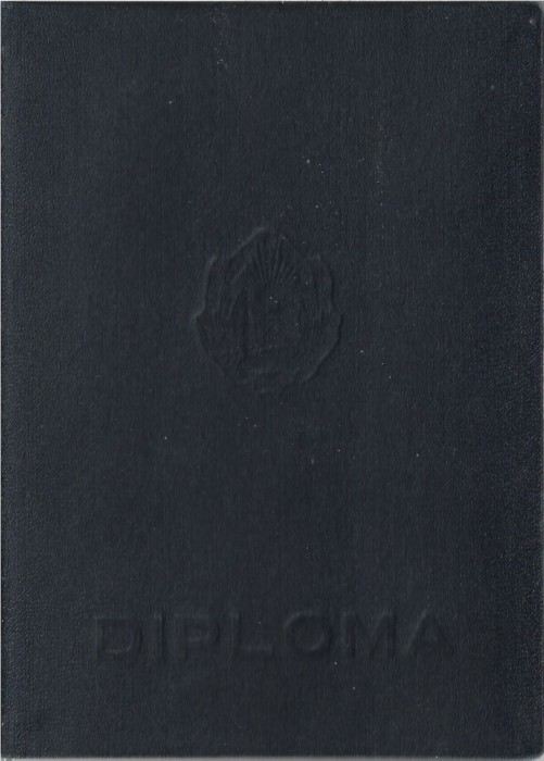 A3859N Diplomă de inginer instalații, 1957