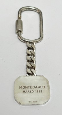 breloc montecarlo din argint foto