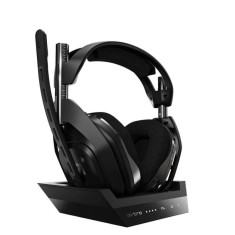Casti Gaming Logitech ASTRO A50 Wireless, Microfon + Statie incarcare, PC/Xbox